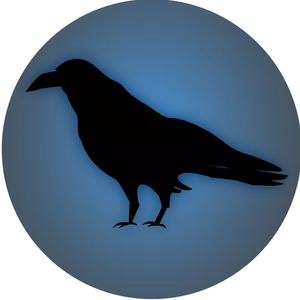 Raven ikonet vektor image