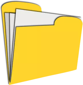 Gráficos vetoriais do documento amarelo