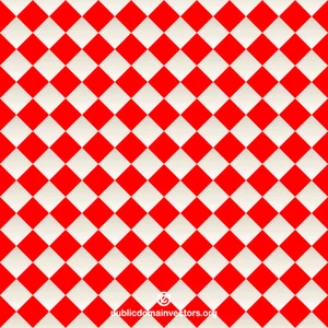 Red checkered pattern