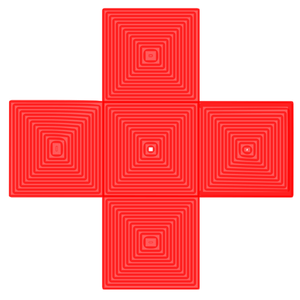 Crucea Roşie care conţin Piaţa Roşie-Piramidele ilustrare