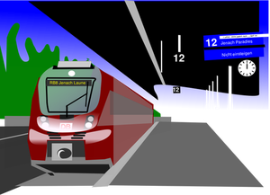 Train vector graphics
