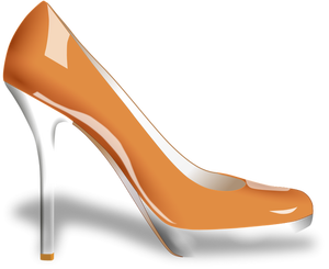 Immagine vettoriale di scarpa da donna