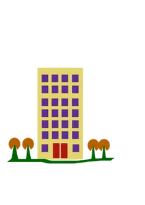 Imagen vectorial edificio