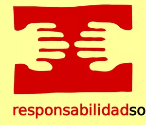 Responsabilidad sosial logo vektor Menggambar
