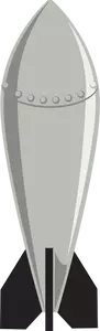 Immagine vettoriale della bomba del cartone animato