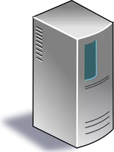 Network server vector image