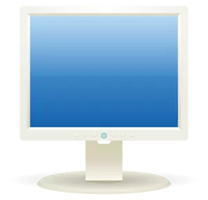 Computer LCD display vectorafbeeldingen