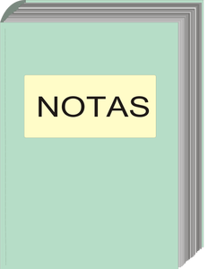 Illustrazione vettoriale di notebook
