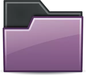 Membuka folder ungu