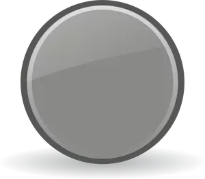 Image clipart vectoriel bouton brillant gris