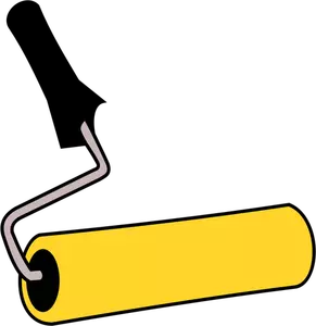 Paint roller vector image