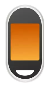 Touch ecran cellphone vector icon