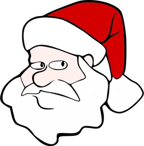Gambar vektor Santa Claus
