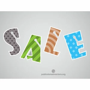 Sale promotion vector background