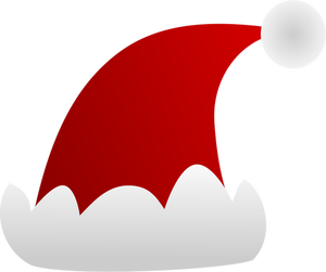 Weihnachtsmann Mütze Vektor-ClipArt