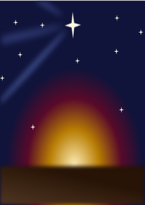 Christmas light background vector