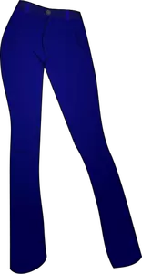 Modré džíny vektorový obrázek