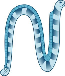 Serpente do mar vetor clip-art