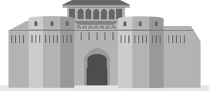 Shaniwarwada fortul vectorul miniaturi
