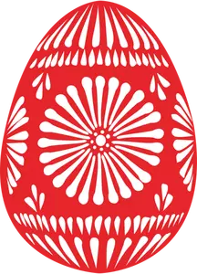 Vetor desenho de ovo de Páscoa