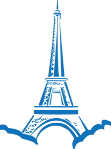 Illustrazione vettoriale di Torre Eiffel