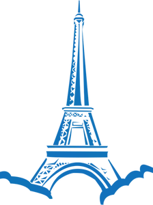 Eiffeltårnet vector illustrasjon