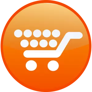 Shopping cart vector image