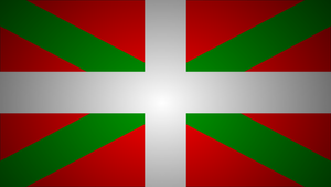 Baskische Flagge Vektor