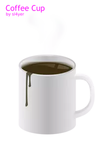 Vektor-Bild von Kaffee in der Tasse