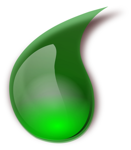 Drop hijau