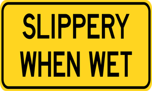 Slippery when wet board