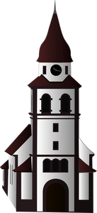 Vector image of chuch