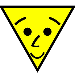 Triangle smiley