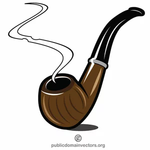 Smoking pipe clip art graphics