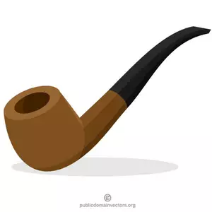 Arte de fumar pipa clip