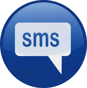 SMS-Vektor-Symbol