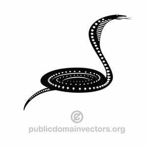 Vecteur de serpent Cobra