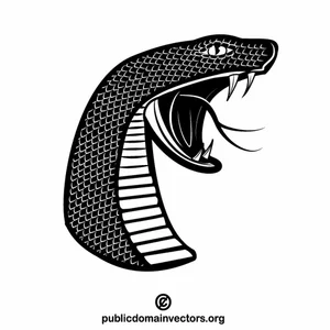 ヘビのベクター画像クリップアート