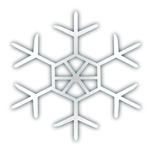 Sneeuw vlok pictogram