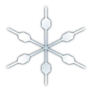 Imagem de vetor de ícone do floco de neve