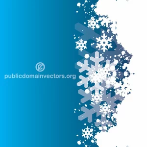 Winter vector Christmas background