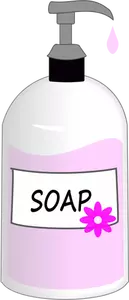 Sıvı sabun vektör küçük resim