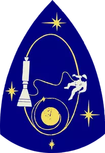Símbolo de vôo espacial