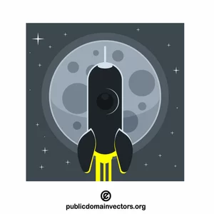 Astronave e Luna