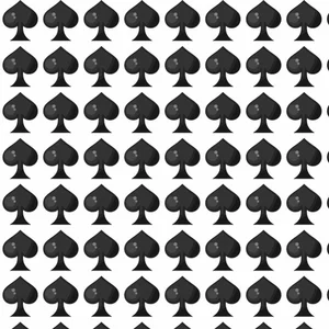 Spades symbols pattern