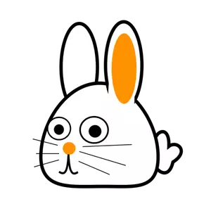 Lente Pasen konijn vector afbeelding