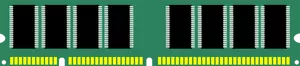 Slumpmässig Access dator minne RAM vektorbild