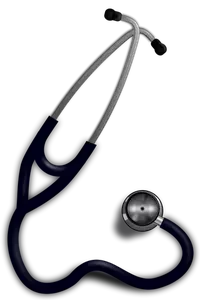 Stethoscoop vector illustratie