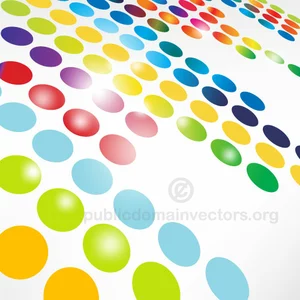 Stock vector background with dots