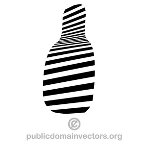 Black stripes vector